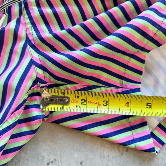 Boardies Striped Pink, Navy, Green Swim Trunks, Men’s Small - Picture 10 of 12